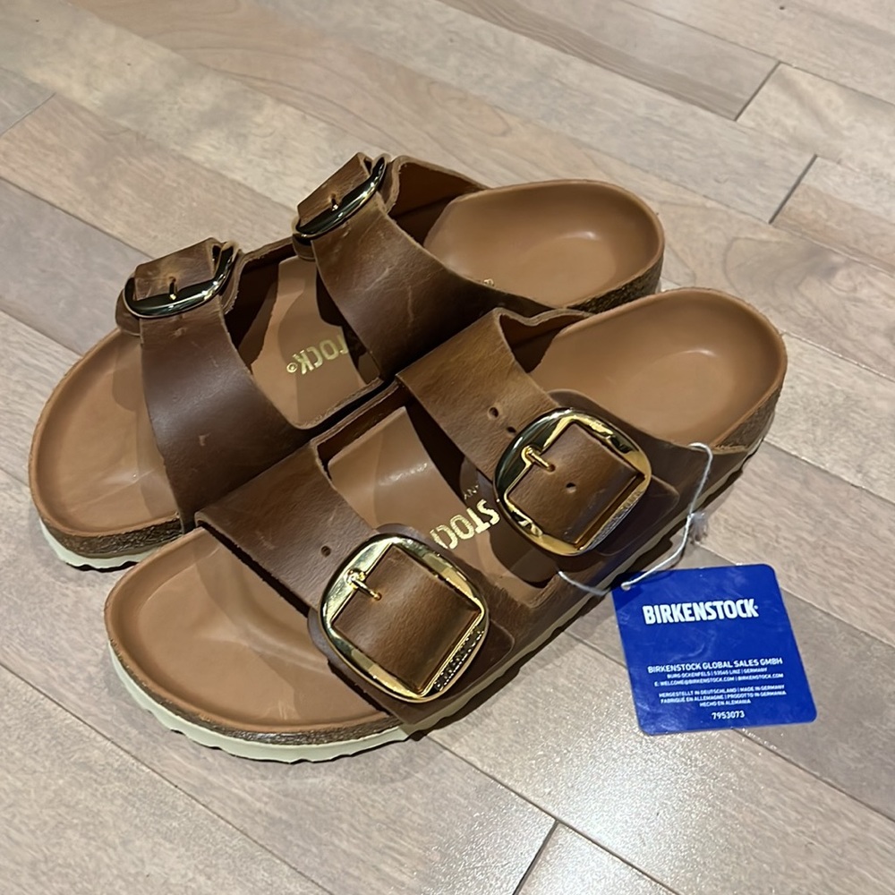 Birkenstock Arizona Big Buckle Sandals; Size 39 - Picture 3 of 5